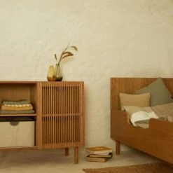 Lignea Kids Têtes De Lits Et Accessoires De Lits Enfants Barrière De Lit 70x140 Cm Bois Naturel -Lits bébé Soldes barriere de lit 70x140 cm bois naturel 1