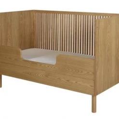 Lignea Kids Têtes De Lits Et Accessoires De Lits Enfants Barrière De Lit 70x140 Cm Bois Naturel -Lits bébé Soldes barriere de lit 70x140 cm bois naturel 2