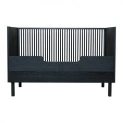 Lignea Kids Têtes De Lits Et Accessoires De Lits Enfants Barrière De Lit 70x140 Cm Bois Noir -Lits bébé Soldes barriere de lit 70x140 cm bois noir 2