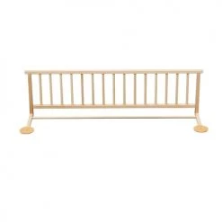 Combelle Têtes De Lits Et Accessoires De Lits Enfants Barrière De Lit Audrey - Bois Massif Naturel Vernis - 127x35 Cm -Lits bébé Soldes barriere de lit audrey bois massif naturel vernis 127x35 cm 2