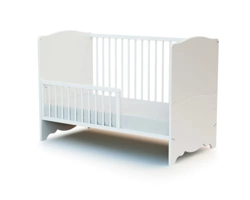 AT4 Têtes De Lits Et Accessoires De Lits Enfants Barrière De Lit Bébé 120cm Blanc 5 AT4 Têtes De Lits Et Accessoires De Lits Enfants Barrière De Lit Bébé 120cm Blanc – Image 3