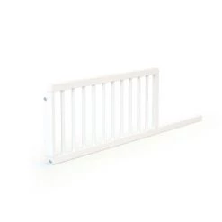AT4 Têtes De Lits Et Accessoires De Lits Enfants Barrière De Lit Bébé 120cm Blanc