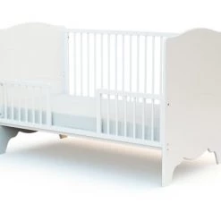 AT4 Têtes De Lits Et Accessoires De Lits Enfants Barrière De Lit Bébé 140cm Blanc -Lits bébé Soldes barriere de lit bebe 140cm blanc 2