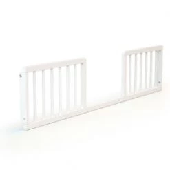 AT4 Têtes De Lits Et Accessoires De Lits Enfants Barrière De Lit Bébé 140cm Blanc -Lits bébé Soldes barriere de lit bebe 140cm blanc 4
