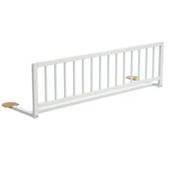 AT4 Têtes De Lits Et Accessoires De Lits Enfants Barrière De Lit Blanc