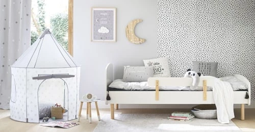 Maisons Du Monde Têtes De Lits Et Accessoires De Lits Enfants Barrière De Lit Enfant 140 Blanche 5 Maisons Du Monde Têtes De Lits Et Accessoires De Lits Enfants Barrière De Lit Enfant 140 Blanche – Image 3