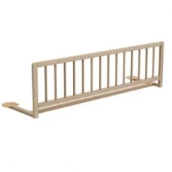 AT4 Têtes De Lits Et Accessoires De Lits Enfants Barrière De Lit Hêtre Verni -Lits bébé Soldes barriere de lit hetre brut 4
