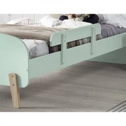 Vipack Têtes De Lits Et Accessoires De Lits Enfants Barrière De Lit Vert Menthe -Lits bébé Soldes barriere de lit vert menthe 3