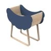 Sauthon Original Lits Bébé Berceau 101x110x55cm En Bois Bleu -Lits bébé Soldes berceau 101x110x55cm en bois bleu