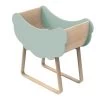 Sauthon Original Lits Bébé Berceau 101x110x55cm En Bois Vert -Lits bébé Soldes berceau 101x110x55cm en bois vert