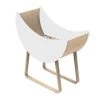 Sauthon Original Lits Bébé Berceau 117x115x55cm En Bois Blanc -Lits bébé Soldes berceau 117x115x55cm en bois blanc