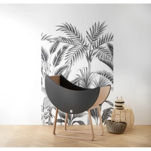 Sauthon Original Lits Bébé Berceau 117x115x55cm En Bois Gris 5 Sauthon Original Lits Bébé Berceau 117x115x55cm En Bois Gris – Image 3