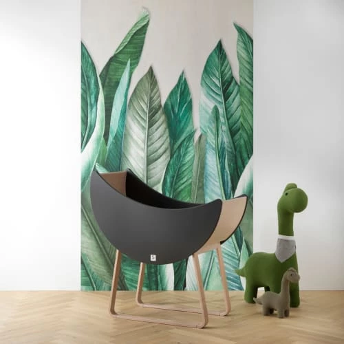 Sauthon Original Lits Bébé Berceau 117x115x55cm En Bois Gris 6 Sauthon Original Lits Bébé Berceau 117x115x55cm En Bois Gris – Image 4