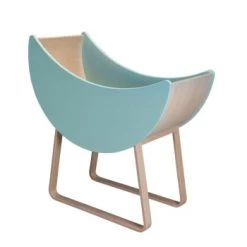 Sauthon Original Lits Bébé Berceau 117x115x55cm En Bois Vert -Lits bébé Soldes berceau 117x115x55cm en bois vert 3