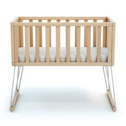 Jurababy Lits Bébé Berceau 40x80 Hêtre Verni 8 Jurababy Lits Bébé Berceau 40x80 Hêtre Verni -Lits bébé Soldes berceau 40x80 hetre verni 2