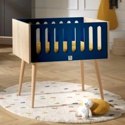 Sauthon Original Lits Bébé Berceau 91x94x56cm Bleu -Lits bébé Soldes berceau 91x94x56cm bleu 3
