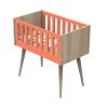Sauthon Original Lits Bébé Berceau 91x94x56cm Orange -Lits bébé Soldes berceau 91x94x56cm orange