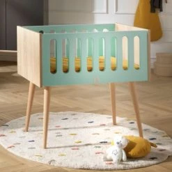 Sauthon Original Lits Bébé Berceau 91x94x56cm Vert 11 Sauthon Original Lits Bébé Berceau 91x94x56cm Vert -Lits bébé Soldes berceau 91x94x56cm vert 3