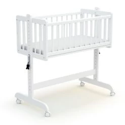 Lits bébé Soldes 30 AT4 Lits Bébé Berceau Cododo Blanc