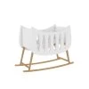 Lignea Kids Lits Bébé Berceau En Bois à Bascules Blanc -Lits bébé Soldes berceau en bois a bascules blanc