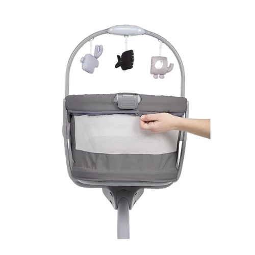 CHICCO Lits Bébé Berceau Et Transat évolutif 4 En 1 Foncé Gris 7 CHICCO Lits Bébé Berceau Et Transat évolutif 4 En 1 Foncé Gris – Image 5