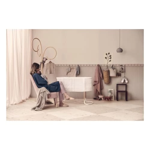 BabyBjörn Lits Bébé Berceau évolutif Blanc 110x57 Cm 5 BabyBjörn Lits Bébé Berceau évolutif Blanc 110x57 Cm – Image 3