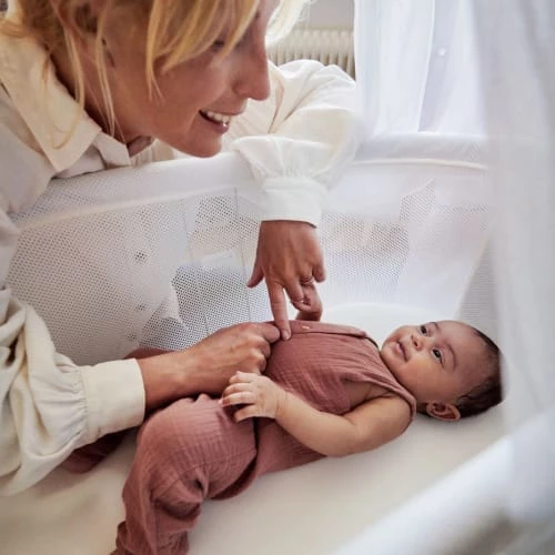 BabyBjörn Lits Bébé Berceau Moderne En Bois Blanc 6 BabyBjörn Lits Bébé Berceau Moderne En Bois Blanc – Image 4