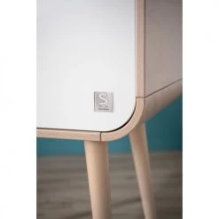 Sauthon Original Lits Bébé Berceau Pieds Bois 97x93x55cm En Bois Blanc 10 Sauthon Original Lits Bébé Berceau Pieds Bois 97x93x55cm En Bois Blanc -Lits bébé Soldes berceau pieds bois 97x93x55cm en bois blanc 3