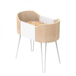 Sauthon Original Lits Bébé Berceau Pieds Métal 96x93x54cm Blanc