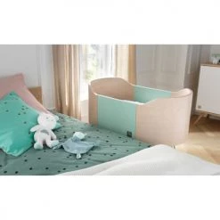 Sauthon Original Lits Bébé Berceau Pieds Métal 96x93x54cm Bleu -Lits bébé Soldes berceau pieds metal 96x93x54cm bleu 2