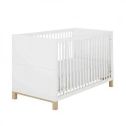 Galipette Lits Bébé Chambre Complète En Bois Blanc 70x140 -Lits bébé Soldes chambre complete en bois blanc 70x140 3