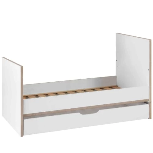 Lits Bébé Chambre Complète Lilo En Bois Chêne Et Blanc Galipette 5 Lits Bébé Chambre Complète Lilo En Bois Chêne Et Blanc Galipette – Image 3