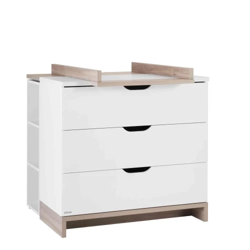 Lits Bébé Chambre Complète Lilo En Bois Chêne Et Blanc Galipette 6 Lits Bébé Chambre Complète Lilo En Bois Chêne Et Blanc Galipette – Image 4