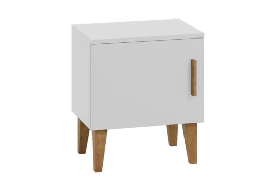 Nateo Concept Tables De Chevet Enfant Chevet 1 Porte Blanc Et Chêne 3 Nateo Concept Tables De Chevet Enfant Chevet 1 Porte Blanc Et Chêne