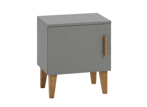 Nateo Concept Tables De Chevet Enfant Chevet 1 Porte Gris Et Chêne 3 Nateo Concept Tables De Chevet Enfant Chevet 1 Porte Gris Et Chêne