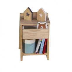ID Kids Tables De Chevet Enfant Chevet Avec Tiroir Bois Massif