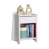 ID Kids Tables De Chevet Enfant Chevet Avec Tiroir Bois Massif Blanc -Lits bébé Soldes chevet avec tiroir bois massif blanc 1