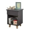 ID Kids Tables De Chevet Enfant Chevet Bois Massif Anthracite 1 ID Kids Tables De Chevet Enfant Chevet Bois Massif Anthracite -Lits bébé Soldes chevet bois massif anthracite