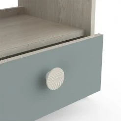 Calicosy Tables De Chevet Enfant Chevet Enfant 1 Tiroir L39,3 Cm - Décor Bois Clair Et Vert De Gris 13 Calicosy Tables De Chevet Enfant Chevet Enfant 1 Tiroir L39,3 Cm - Décor Bois Clair Et Vert De Gris -Lits bébé Soldes chevet enfant 1 tiroir l39 3 cm decor bois clair et vert de gris 5