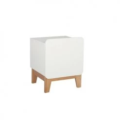 ID Kids Tables De Chevet Enfant Chevet Enfant Bois Massif Blanc Et Bois
