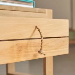 Tikamoon Tables De Chevet Enfant Chevet Enfant En Teck Massif -Lits bébé Soldes chevet enfant en teck massif 8