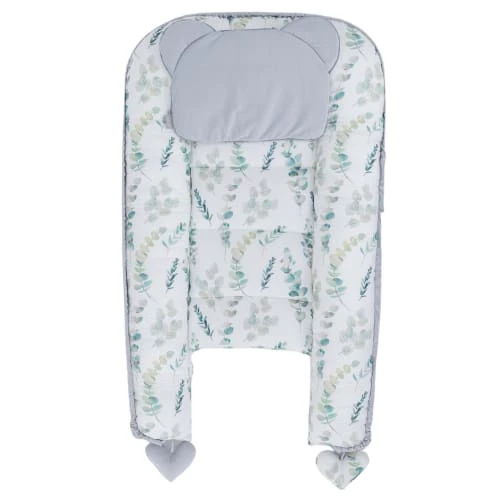 Sevira Kids Lits Bébé Cocon Bébé Matelassé - Nid Réducteur De Lit, Eucalyptus 6 Sevira Kids Lits Bébé Cocon Bébé Matelassé - Nid Réducteur De Lit, Eucalyptus – Image 4