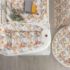 Sevira Kids Lits Bébé Cocon Bébé Matelassé - Nid Réducteur De Lit, Néo Vintage -Lits bébé Soldes cocon bebe matelasse nid reducteur de lit neo vintage 3