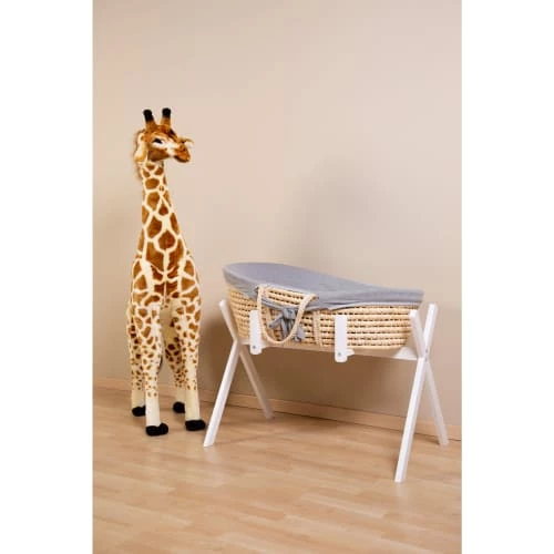 Childhome Lits Bébé Couffin Avec Matelas Et Habillage Gris 4 Childhome Lits Bébé Couffin Avec Matelas Et Habillage Gris – Image 2