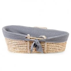 Childhome Lits Bébé Couffin Avec Matelas Et Habillage Gris