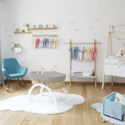 Premiers Moments Lits Bébé Couffin Bébé - Velours De Coton Bio - Couleur Perle 11 Premiers Moments Lits Bébé Couffin Bébé - Velours De Coton Bio - Couleur Perle -Lits bébé Soldes couffin bebe velours de coton bio couleur perle 3