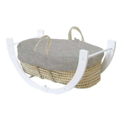 Premiers Moments Lits Bébé Couffin Bébé - Velours De Coton Bio - Couleur Perle 8 Premiers Moments Lits Bébé Couffin Bébé - Velours De Coton Bio - Couleur Perle – Image 6