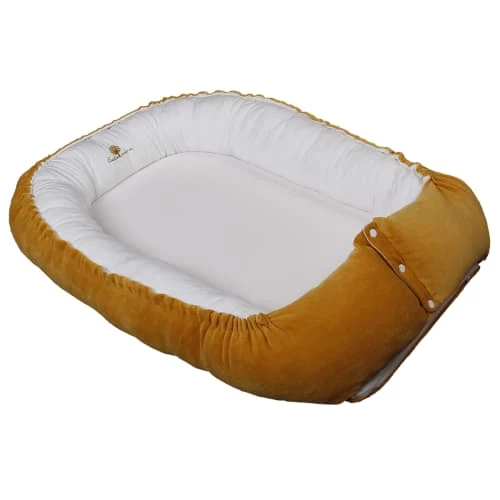 Eveil Et Nature Lits Bébé Couffin Coton Bio Ambre 4 Eveil Et Nature Lits Bébé Couffin Coton Bio Ambre – Image 2