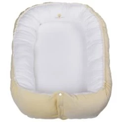 Eveil Et Nature Lits Bébé Couffin Coton Bio Aqua -Lits bébé Soldes couffin coton bio jaune 3