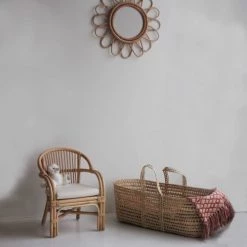 HYDILE Lits Bébé Couffin En Feuilles De Palmier - Bébé -Lits bébé Soldes couffin en feuilles de palmier bebe 3